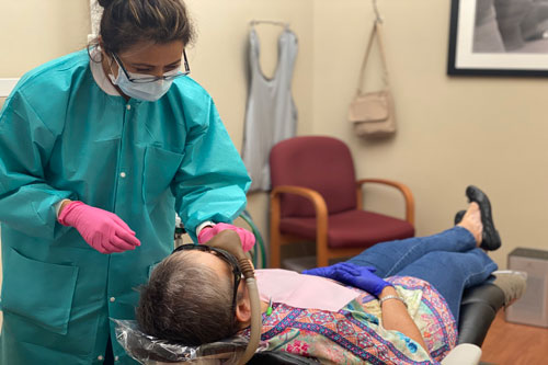 dentist patient